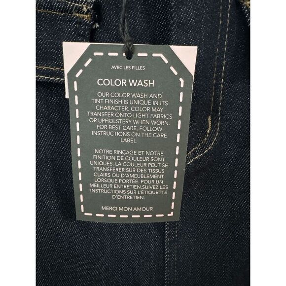 Avec Les Filles Slit Denim Maxi Skirt - Picture 14 of 14